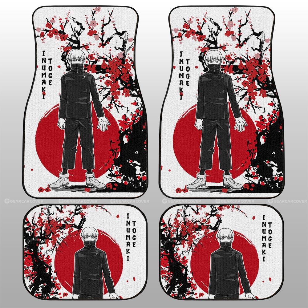 Toge-Inumaki-Car-Floor-Mats-Custom-Japan-Style-Jujutsu-Kaisen-Anime-Car-Accessories-1