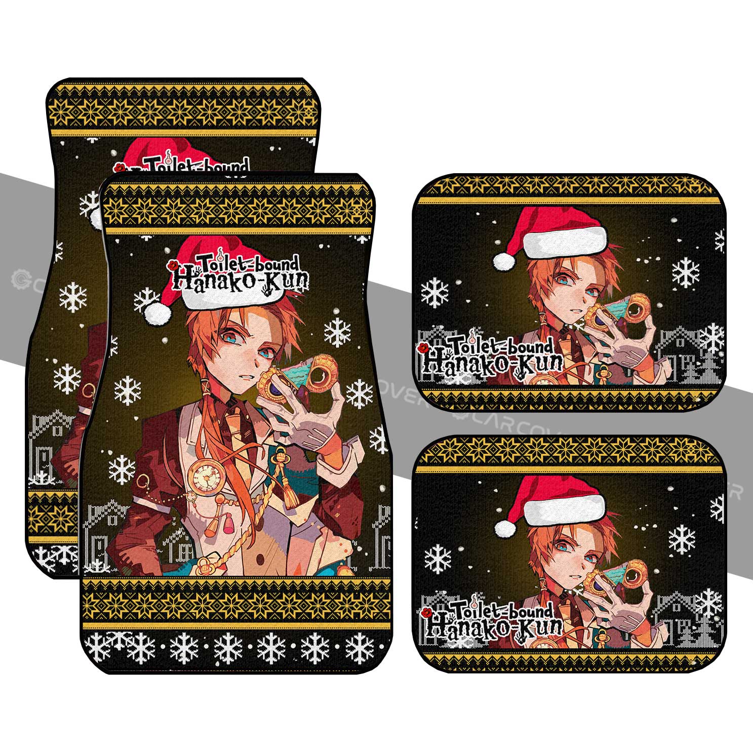 Toilet-Bound Hanako-kun Aoi Akane Car Floor Mats Custom Anime Christmas Car Accessories Toilet-Bound Hanako-kun Aoi Akane Car Floor Mats Custom Anime Christmas Car Accessories