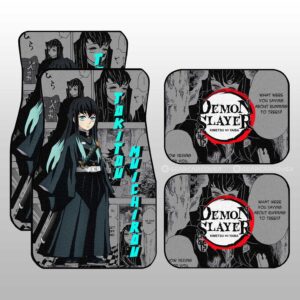 Tokitou Muichirou Car Floor Mats Custom Demon Slayer Anime Mix Manga Gifts For Fans