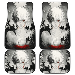 Tokyo Ghoul Ken Kaneki Art Car Floor Mats Anime Fan Gift H051820