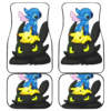 Toothless Pikachu Stitch Funny Draw Custom Car Floor Mats 191102