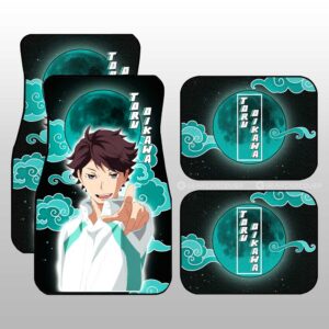 Toru Oikawa Car Floor Mats Custom Gifts For Haikyuu Anime Fans