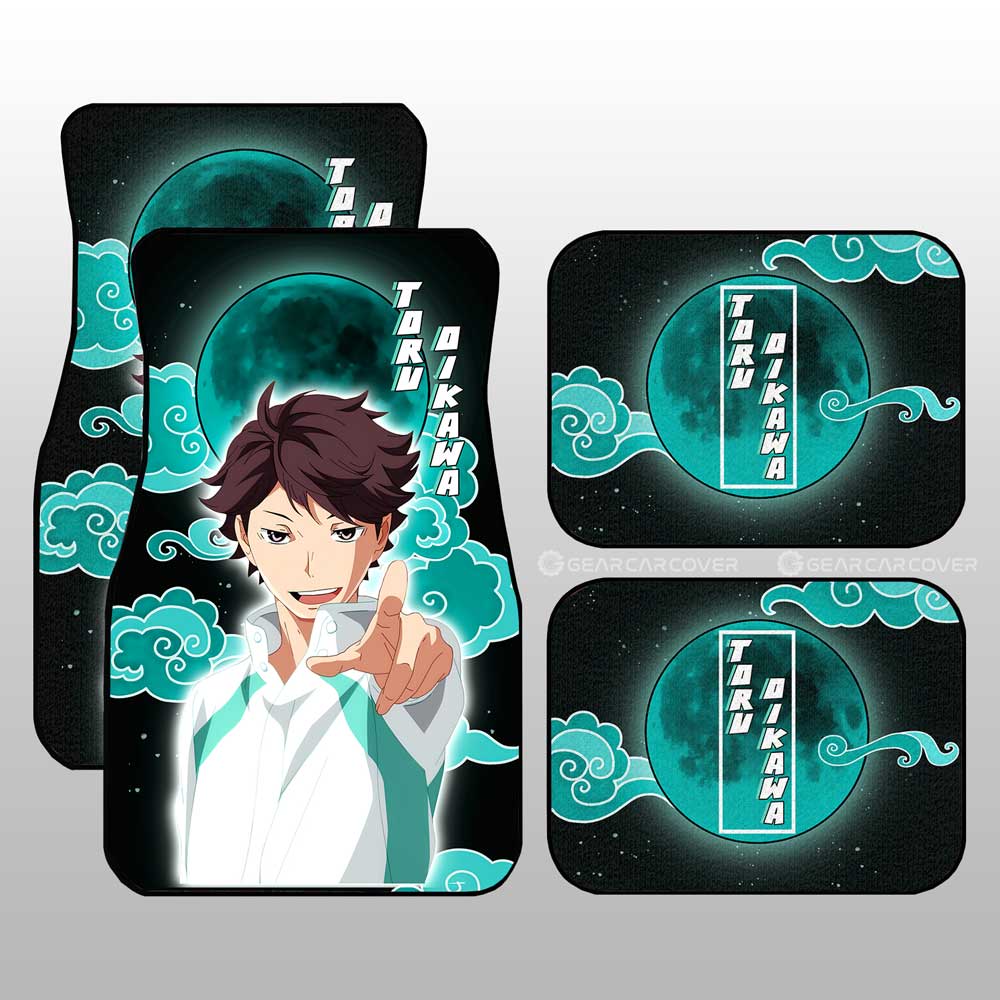 Toru Oikawa Car Floor Mats Custom Gifts For Haikyuu Anime Fans Toru Oikawa Car Floor Mats Custom Gifts For Haikyuu Anime Fans