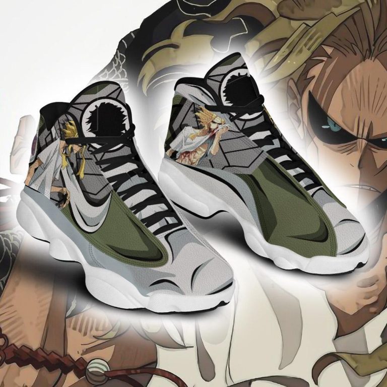 Toshinori-Yagi-Anime-My-Hero-Academia-Air-Jordan-13-Shoes-2