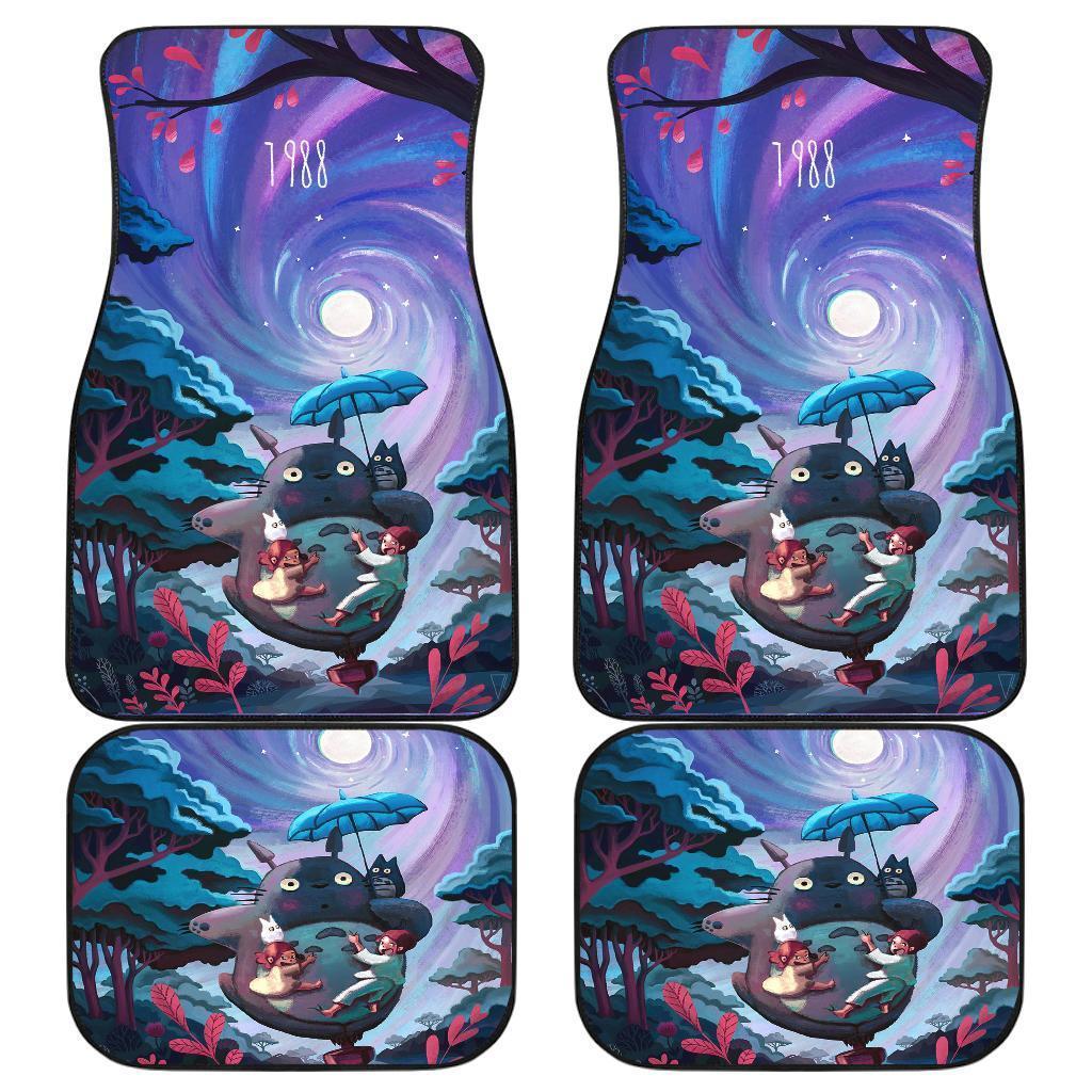 Totoro 1988 Legendary Anime Car Floor Mats Totoro 1988 Legendary Anime Car Floor Mats