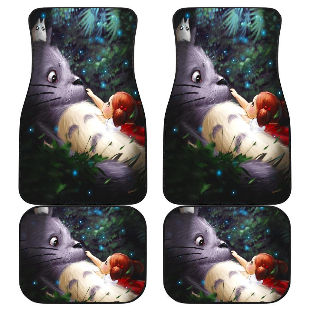 Totoro 3d Art Paint Car Floor Mats Totoro 3d Art Paint Car Floor Mats