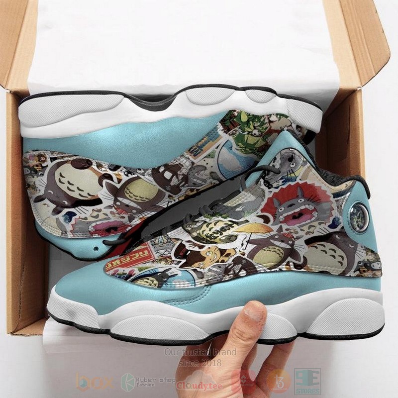 Totoro Anime Air Jordan 13 Shoes Totoro Anime Air Jordan 13 Shoes