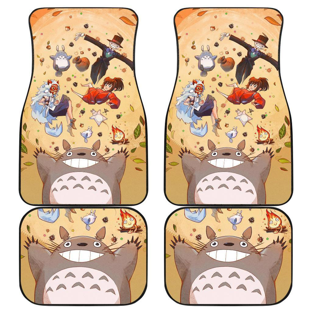 Totoro Art Draw Family Funny Car Floor Mats 191102 Totoro Art Draw Family Funny Car Floor Mats 191102