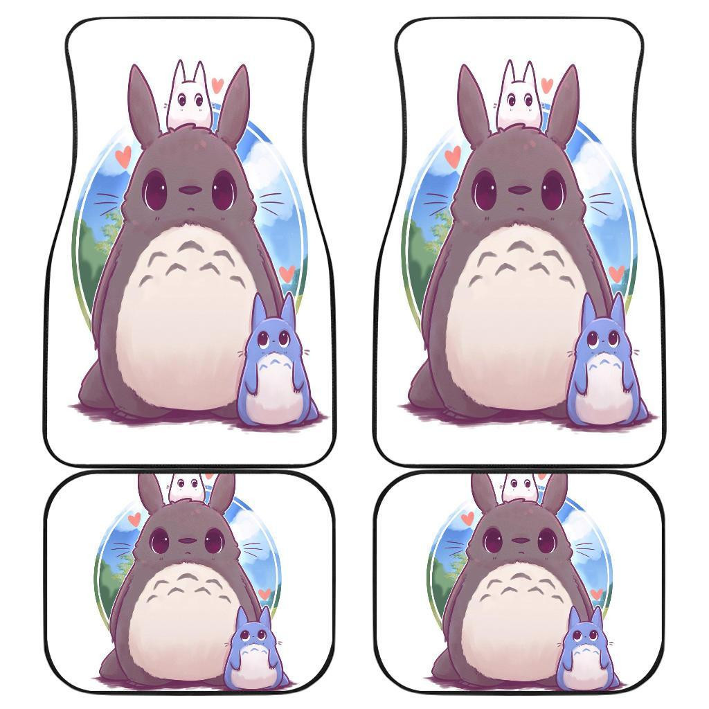 Totoro Chibi Draw Family Car Floor Mats 191102 Totoro Chibi Draw Family Car Floor Mats 191102
