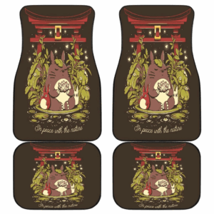 Totoro Draw Art Autumn Car Floor Mats 191102