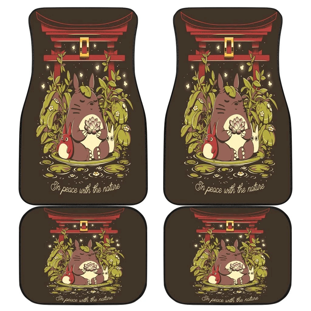 Totoro Draw Art Autumn Car Floor Mats 191102 Totoro Draw Art Autumn Car Floor Mats 191102