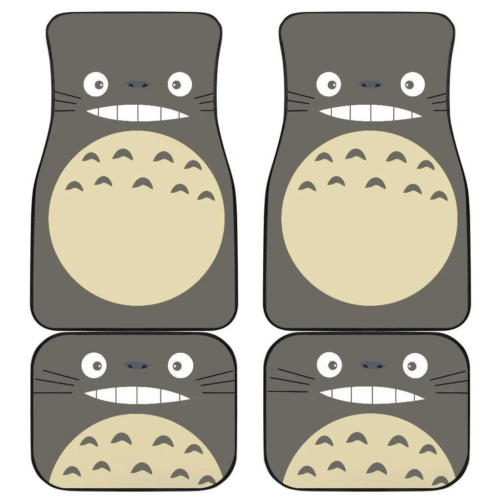 Totoro Fat Face Car Floor Mats 191102 Totoro Fat Face Car Floor Mats 191102