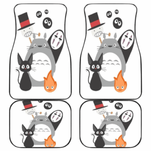 Totoro Friends Funny Draw Art Car Floor Mats 191102