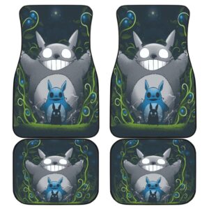 Totoro Front And Back Car Mats 1