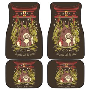 Totoro Front And Back Car Mats