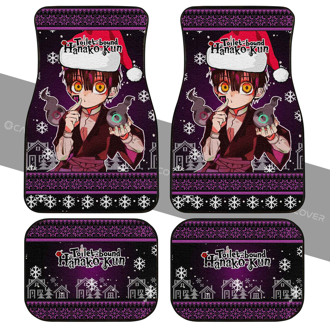 Tsukasa-Car-Floor-Mats-Custom-Christmas-Anime-Toilet-Bound-Hanako-kun-Car-Accessories-1