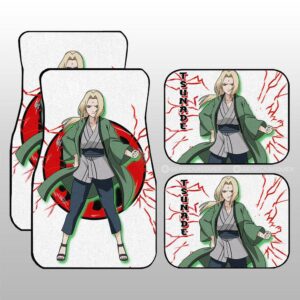 Tsunade Car Floor Mats Custom Gifts For Naruto Anime Fans