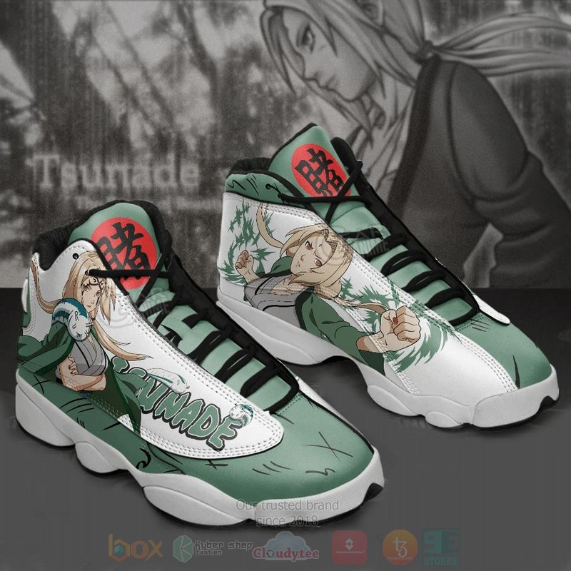 Tsunade Naruto Custom Anime Air Jordan 13 Shoes Tsunade Naruto Custom Anime Air Jordan 13 Shoes