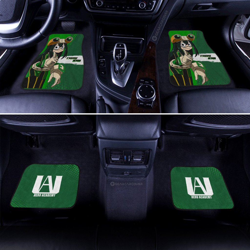 Tsuyu-Asui-Car-Floor-Mats-Custom-Gifts-For-My-Hero-Academia-Anime-Fans-2
