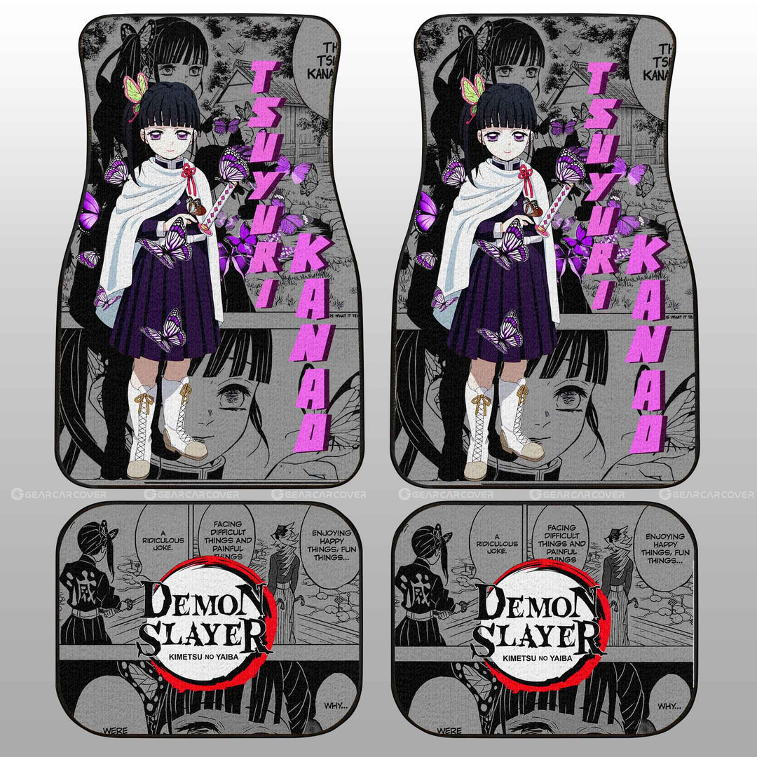 Tsuyuri-Kanao-Car-Floor-Mats-Custom-Demon-Slayer-Anime-Mix-Manga-Gifts-For-Fans-1