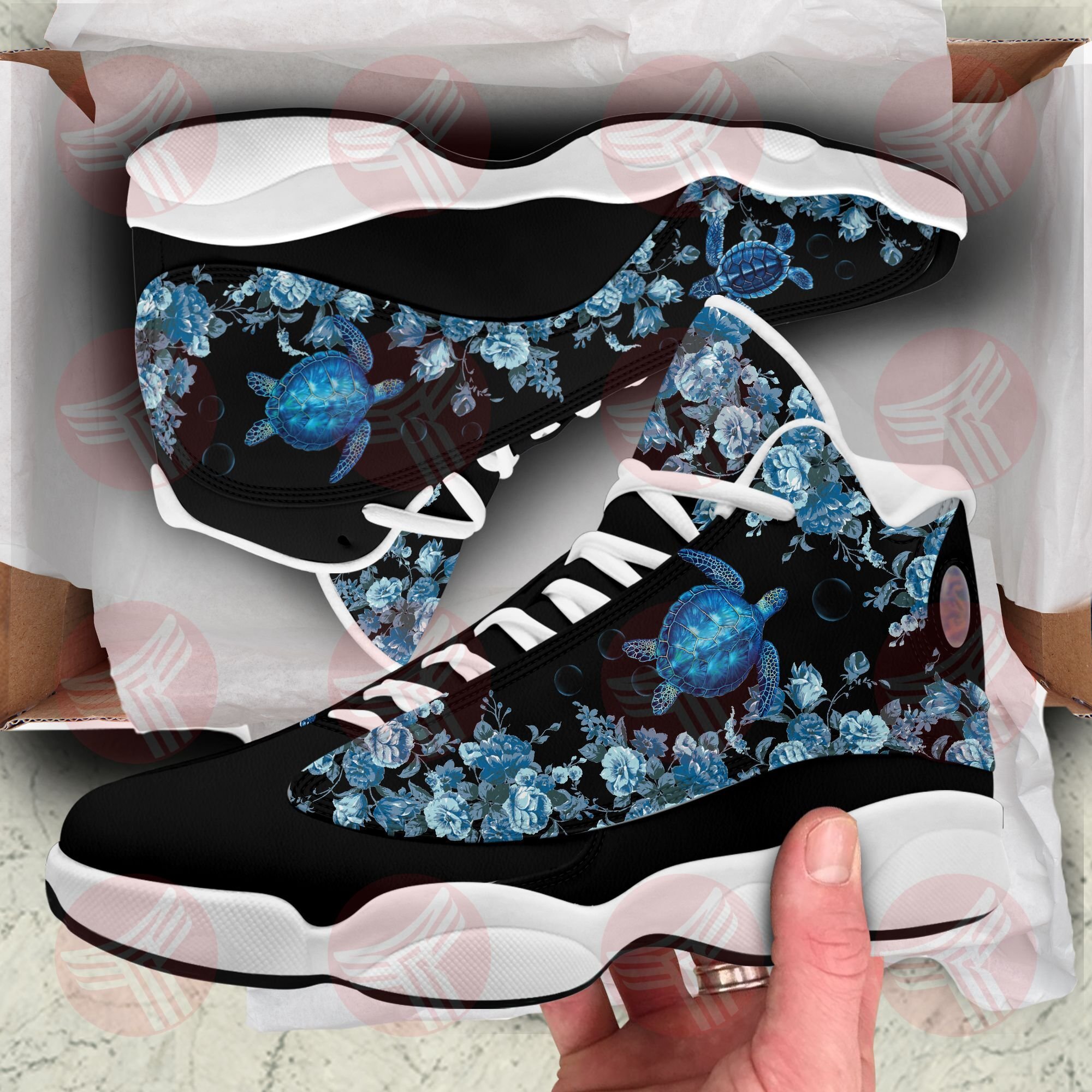Turtle Flowers Air Jordan 13 Shoes Turtle Flowers Air Jordan 13 Shoes