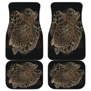 Turtle Front And Back Car Mats
