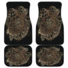 Turtle Pattern Art Car Floor Mats 191102