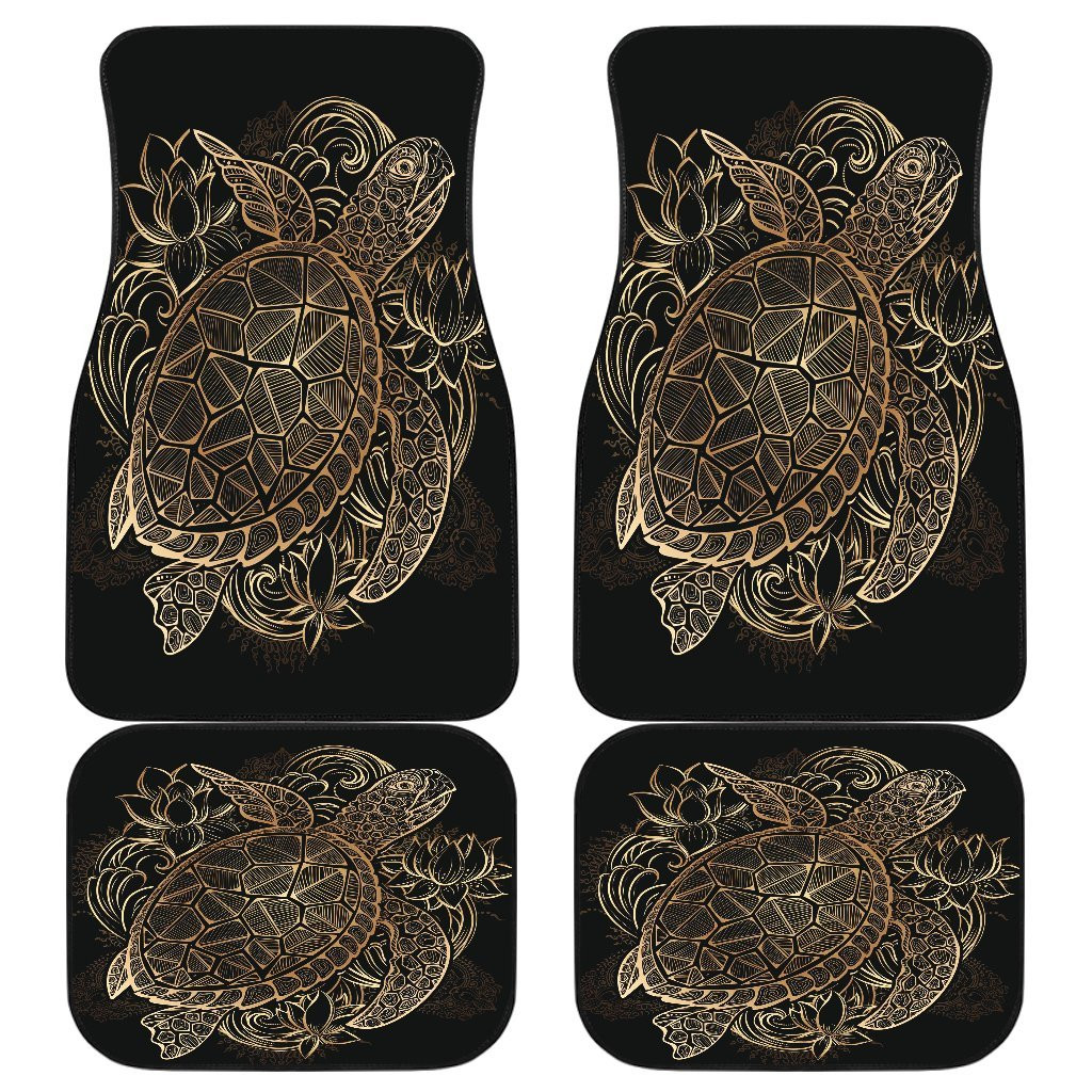 Turtle Pattern Art Car Floor Mats 191102 Turtle Pattern Art Car Floor Mats 191102