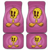 Tweety Car Floor Mats Looney Tunes Cartoon Fan Gift H200212