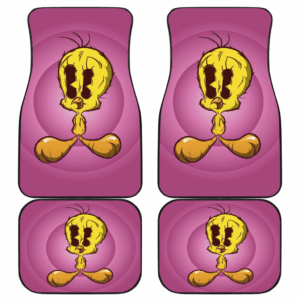 Tweety Car Floor Mats Looney Tunes Cartoon Fan Gift H200212