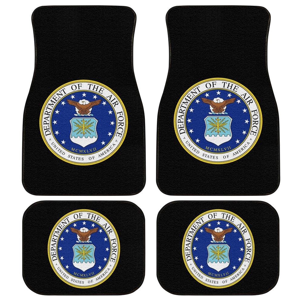 U.S Air Force Armorial Car Floor Mats Custom Car Accessories U.S Air Force Armorial Car Floor Mats Custom Car Accessories