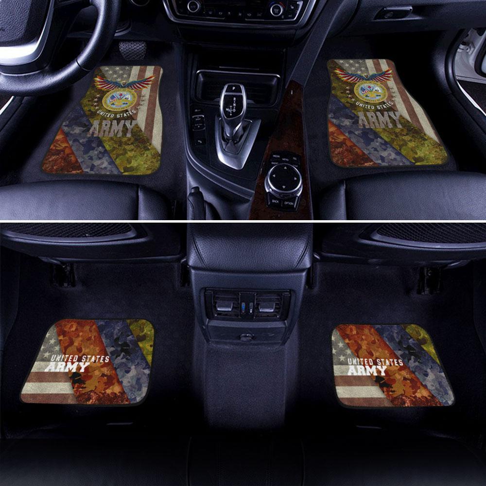 U.S Army Car Floor Mats Custom Camouflage Car Accessories U.S Army Car Floor Mats Custom Camouflage Car Accessories