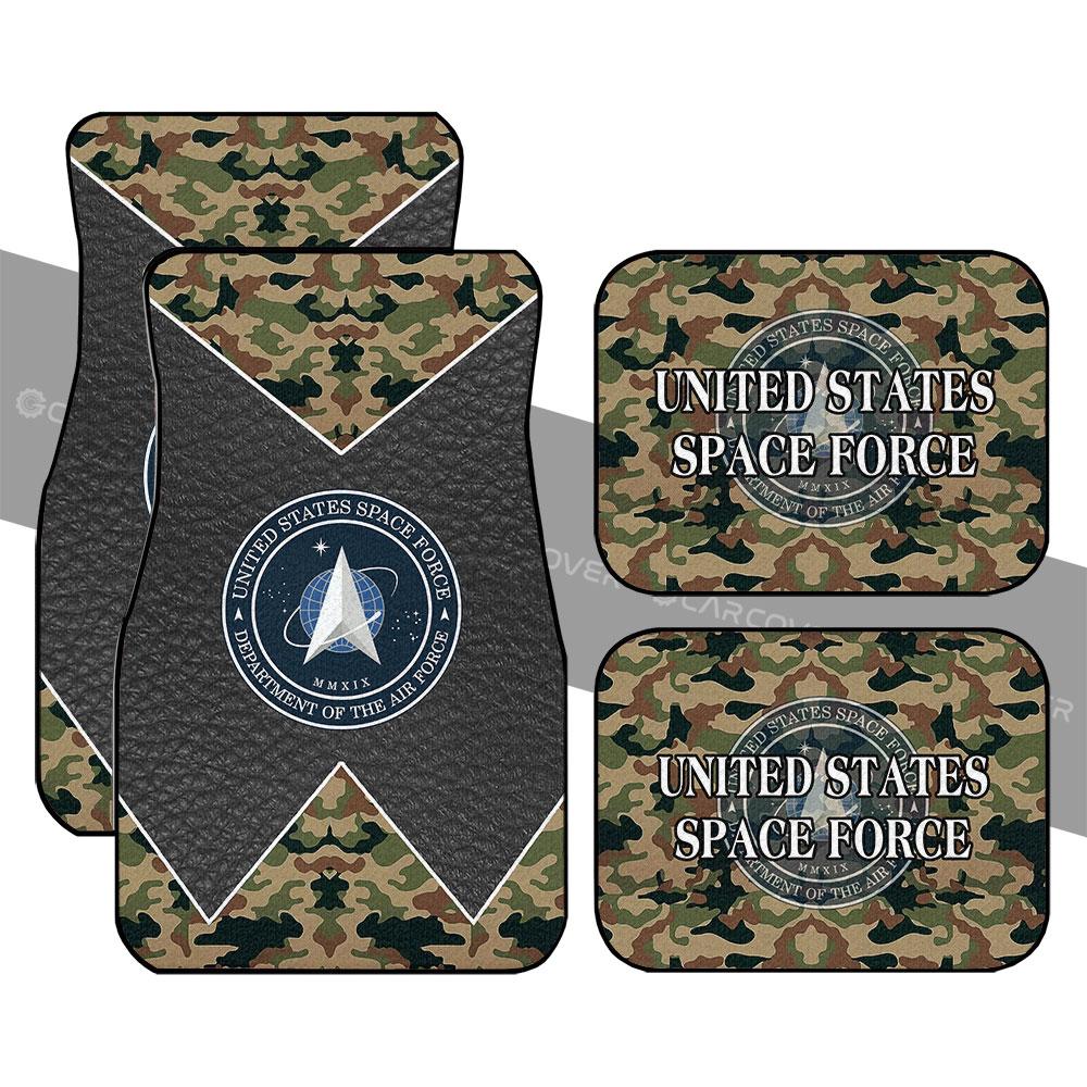 US Military Space Force Car Floor Mats Custom Car Accessories US Military Space Force Car Floor Mats Custom Car Accessories