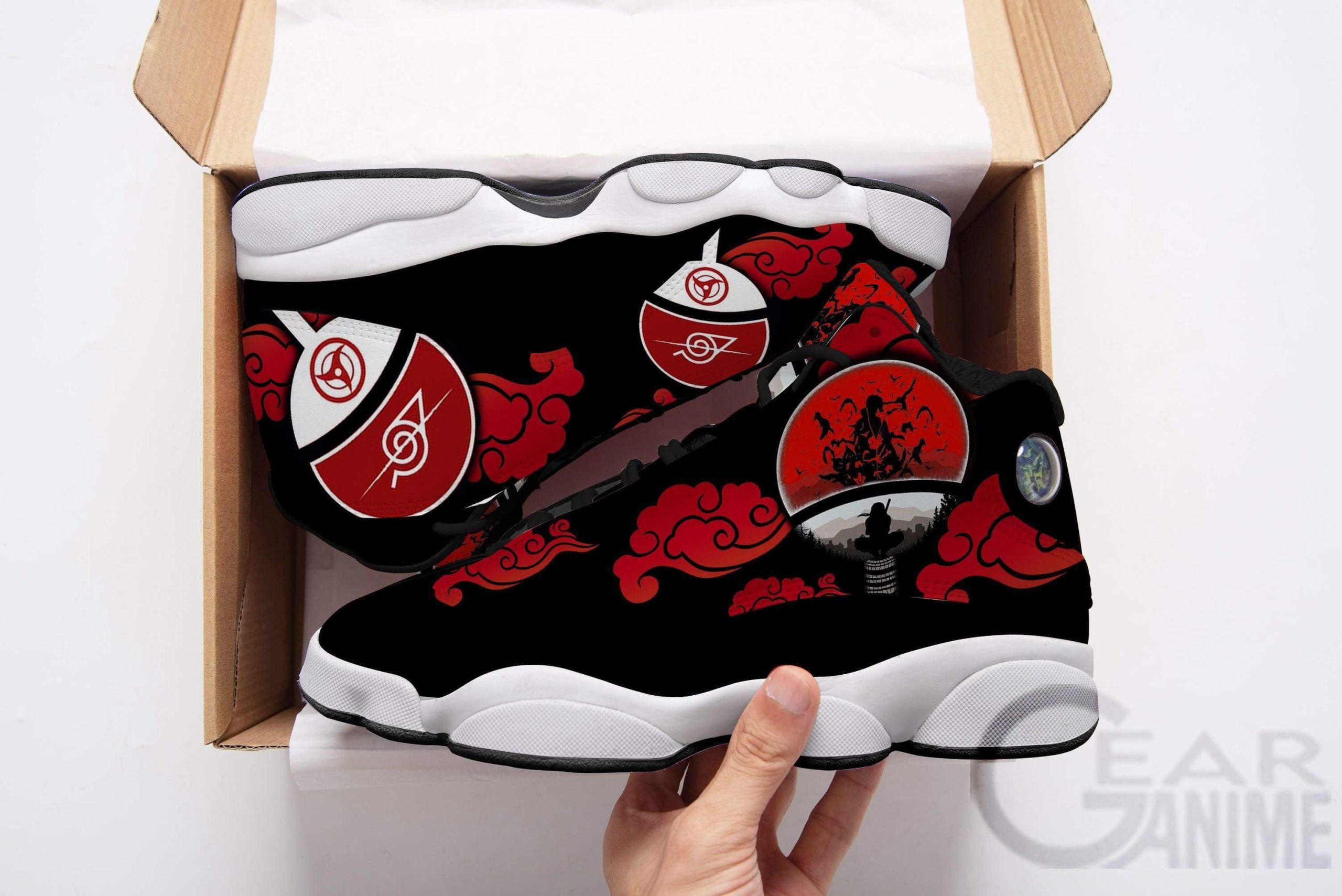 Uchiha-Itachi-Akatsuki-Anime-Symbol-Air-Jordan-13-Shoes-4-scaled-1