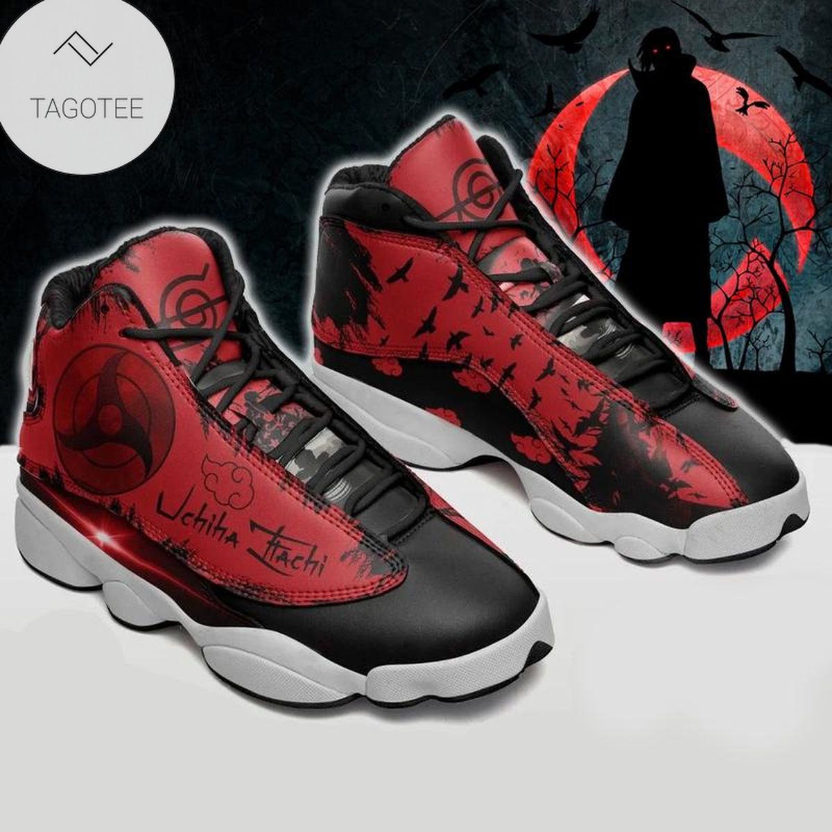 Uchiha Itachi Naruto Sneakers Air Jordan 13 Shoes Uchiha Itachi Naruto Sneakers Air Jordan 13 Shoes