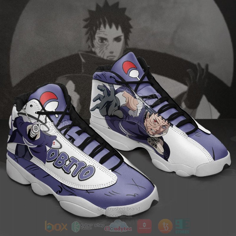 Uchiha Obito Air Jordan Naruto Custom Anime Air Jordan 13 Shoes Uchiha Obito Air Jordan Naruto Custom Anime Air Jordan 13 Shoes