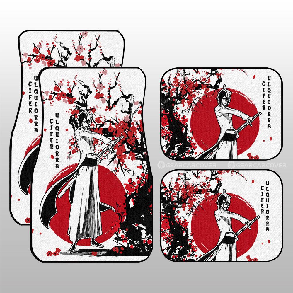 Ulquiorra Cifer Car Floor Mats Custom Japan Style Anime Bleach Car Interior Accessories Ulquiorra Cifer Car Floor Mats Custom Japan Style Anime Bleach Car Interior Accessories