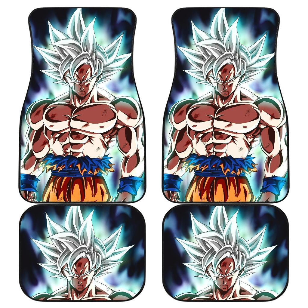 Ultra Instinct Goku Anime Car Floor Mats 191102 Ultra Instinct Goku Anime Car Floor Mats 191102