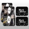 Undertaker Car Floor Mats Custom Black Butler Anime Car Accessories