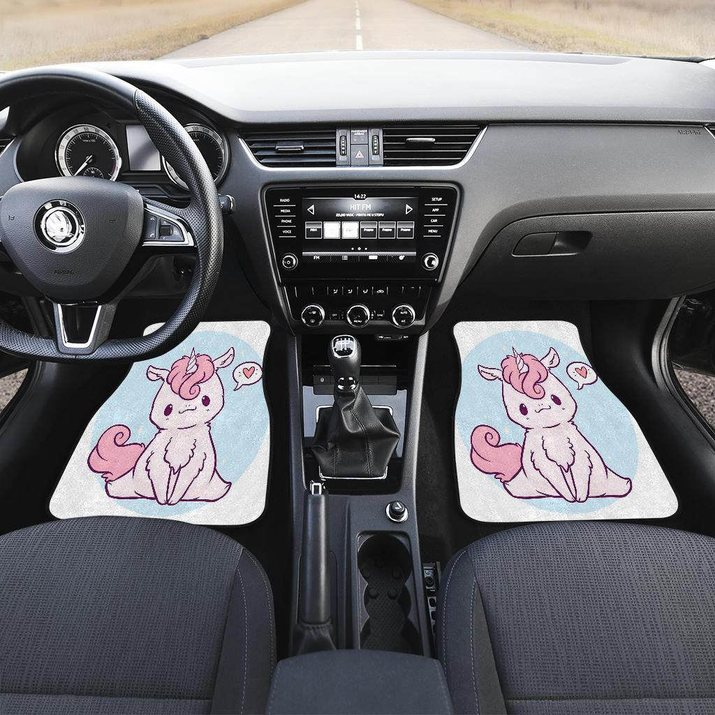 Unicorn-Cute-Chibi-Pink-Color-Car-Floor-Mats-191102-1