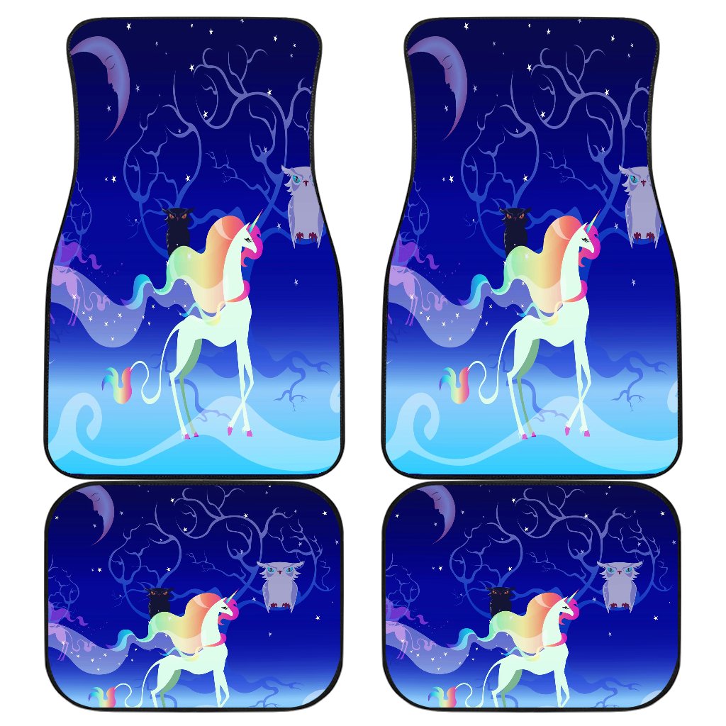 Unicorn Front And Back Car Mats Unicorn Front And Back Car Mats