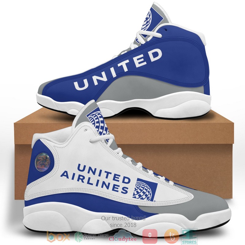 United Airlines Logo Bassic Air Jordan 13 Sneaker Shoes United Airlines Logo Bassic Air Jordan 13 Sneaker Shoes