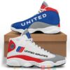United Airlines Logo Bassic Kd Air Jordan 13 Sneaker Shoes
