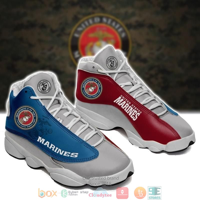 United States Marine Corps Big Logo 28 Gift Air Jordan 13 Sneaker Shoes United States Marine Corps Big Logo 28 Gift Air Jordan 13 Sneaker Shoes