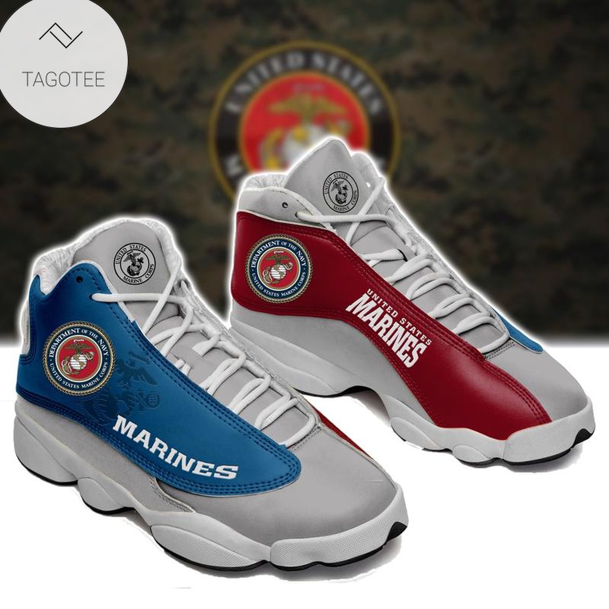 United States Marines Usmc Sneakers Air Jordan 13 Shoes United States Marines Usmc Sneakers Air Jordan 13 Shoes