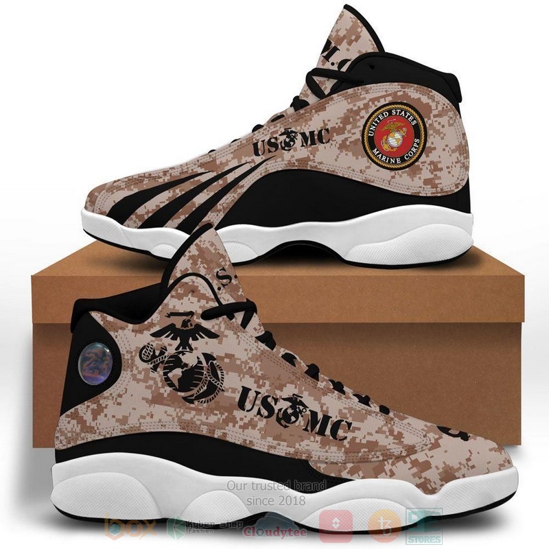 Usmc United States Marine Corps Camo Air Jordan 13 Shoes Usmc United States Marine Corps Camo Air Jordan 13 Shoes