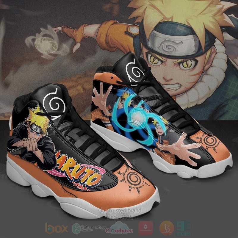 Uzumaki Naruto Anime Air Jordan 13 Shoes Uzumaki Naruto Anime Air Jordan 13 Shoes