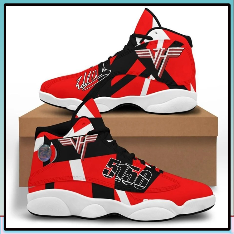 Van-Halen-5150-Air-Jordan-13-Shoes-3