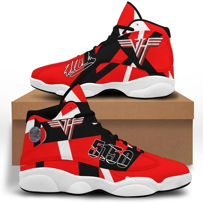 Van-Halen-5150-Air-Jordan-13-Shoes-4