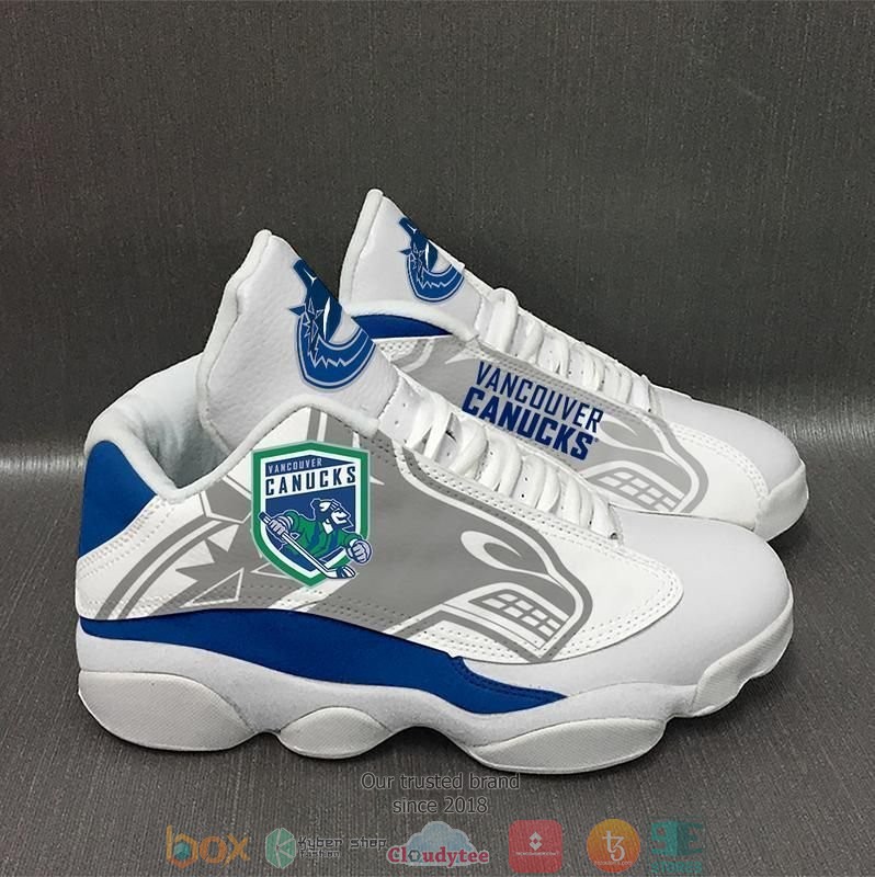 Vancouver Canucks Nhl Teams Big Logo 28 Gift Air Jordan 13 Sneaker Shoes Vancouver Canucks Nhl Teams Big Logo 28 Gift Air Jordan 13 Sneaker Shoes